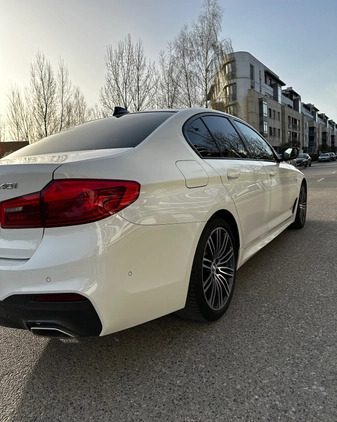 BMW Seria 5 cena 211135 przebieg: 89500, rok produkcji 2020 z Warszawa małe 92